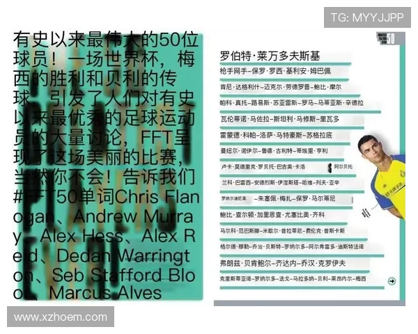 全球足球巨星榜单揭晓历史最佳球员排名引发热议与讨论
